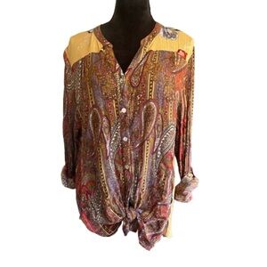 Paisley/Floral Blouse